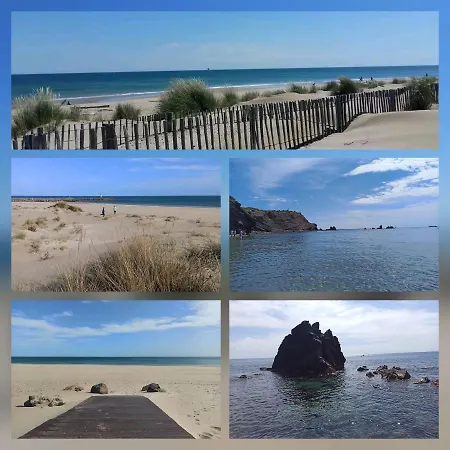 Avec Jardin Et Piscine Proche Bord De Mer *